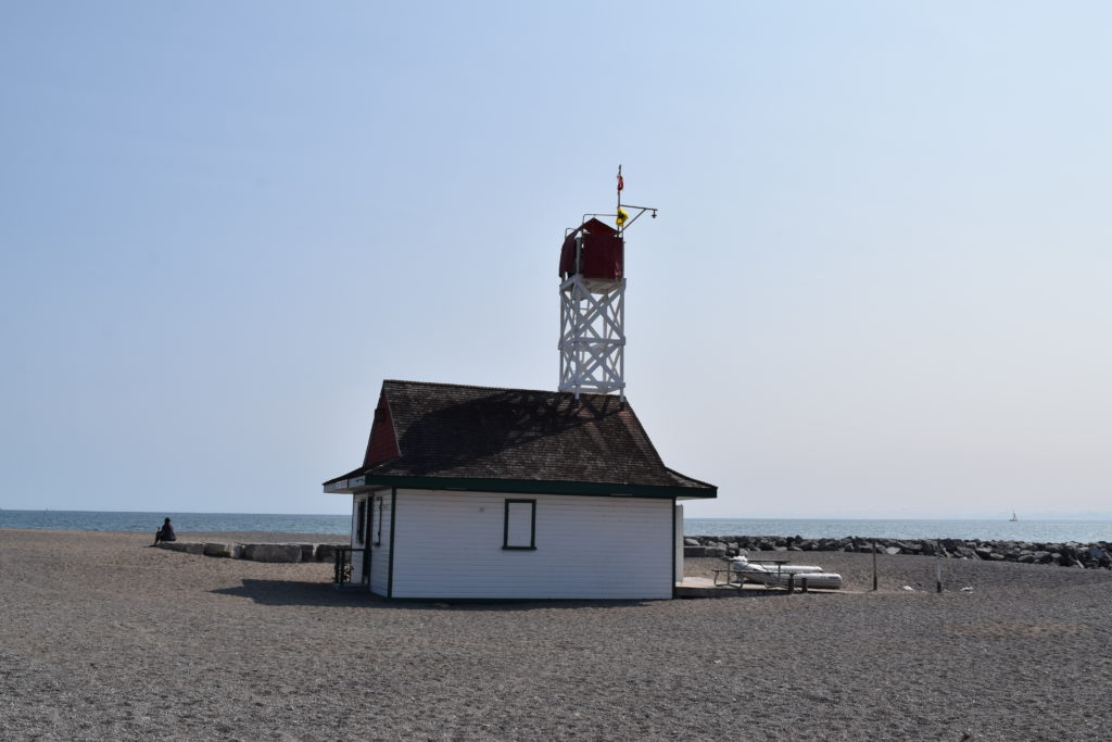 Woodbine beach lighthouse